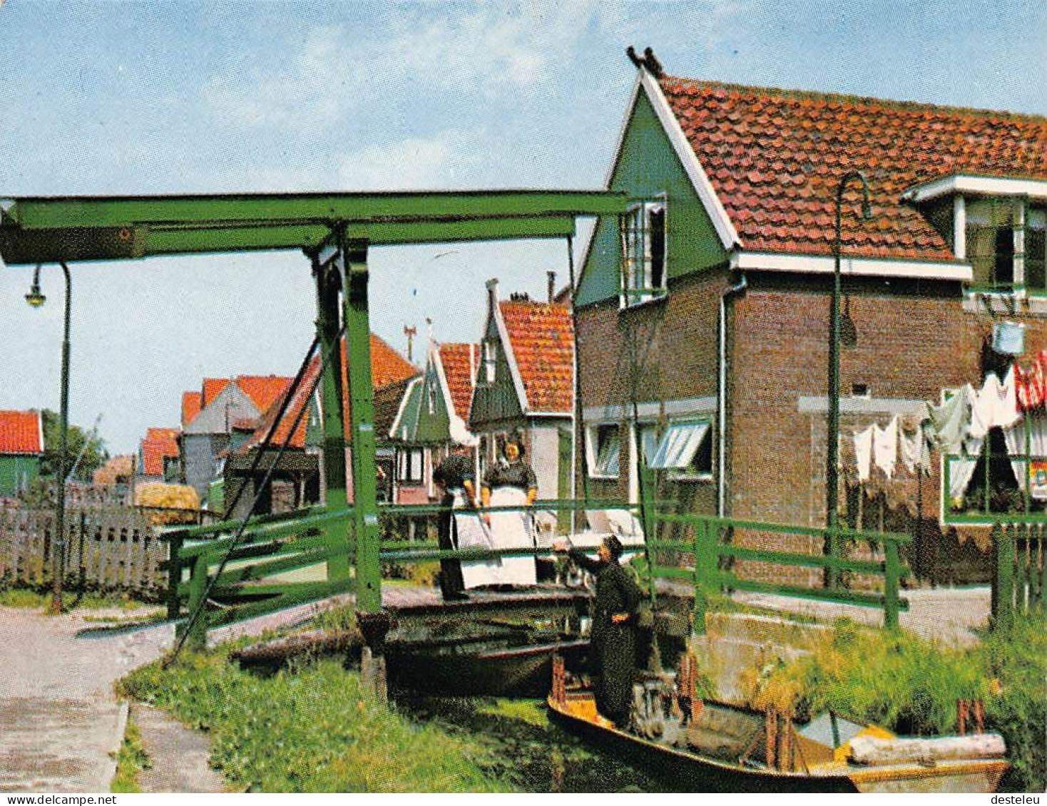 Prentje Volendam - 6.5 X 8.5 Cm - Volendam