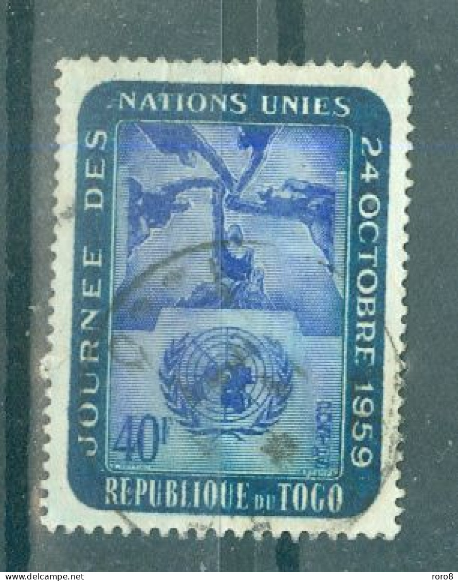 REPUBLIQUE AUTONOME DU TOGO - N°298 Oblitéré.- Journée Des Nations Unies. - Togo (1960-...)