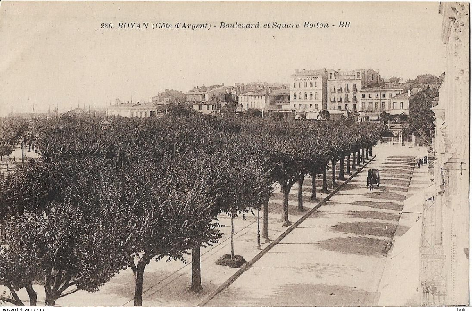 ROYAN - Boulevard Et Square Botton - Royan