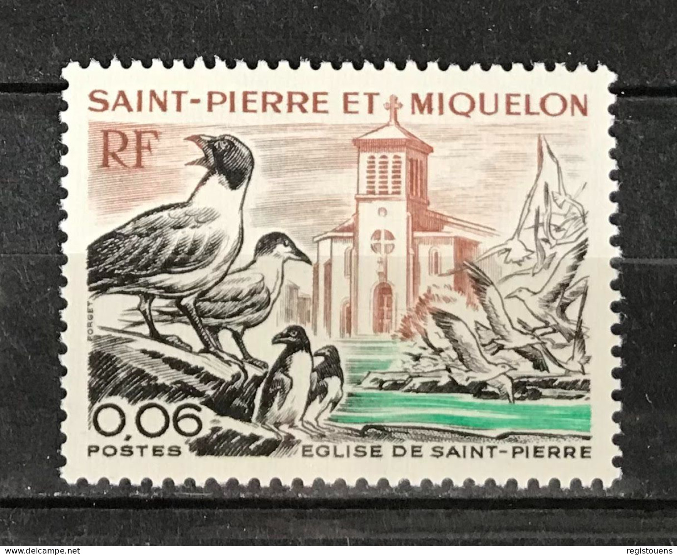 Timbre Neuf** Saint Pierre Et Miquelon 1974 Yt N° 438 - Ongebruikt