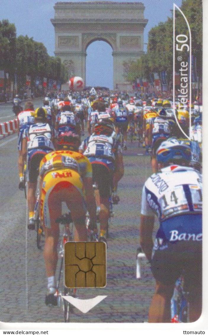 Télécarte  France Telecom -  Le Tour De France 2001  - Used Telecard - Sport