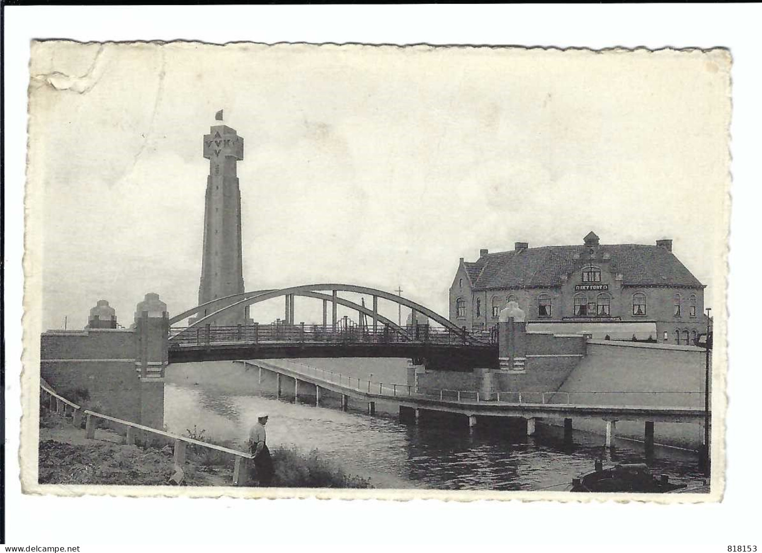 Diksmuide Vlaams Gedenkteken  Café-Restaurant  IN 'T FORT  (toestand Zie Scans) - Diksmuide