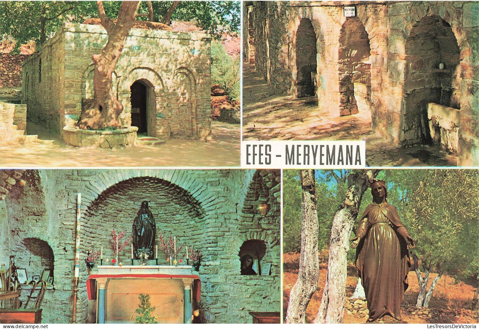 TURQUIE - Efes - Meryem Ana - Maison De Le Ste Vierge - Multi-vues - Carte Postale Ancienne - Turquie