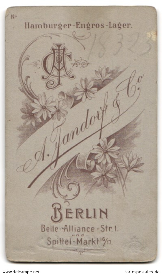 Fotografie A. Jandorf & Co., Berlin, Belle-Alliance-Str. 1, Knaben Als Sächsischer Jäger & Matrose In Uniform  - Anonyme Personen