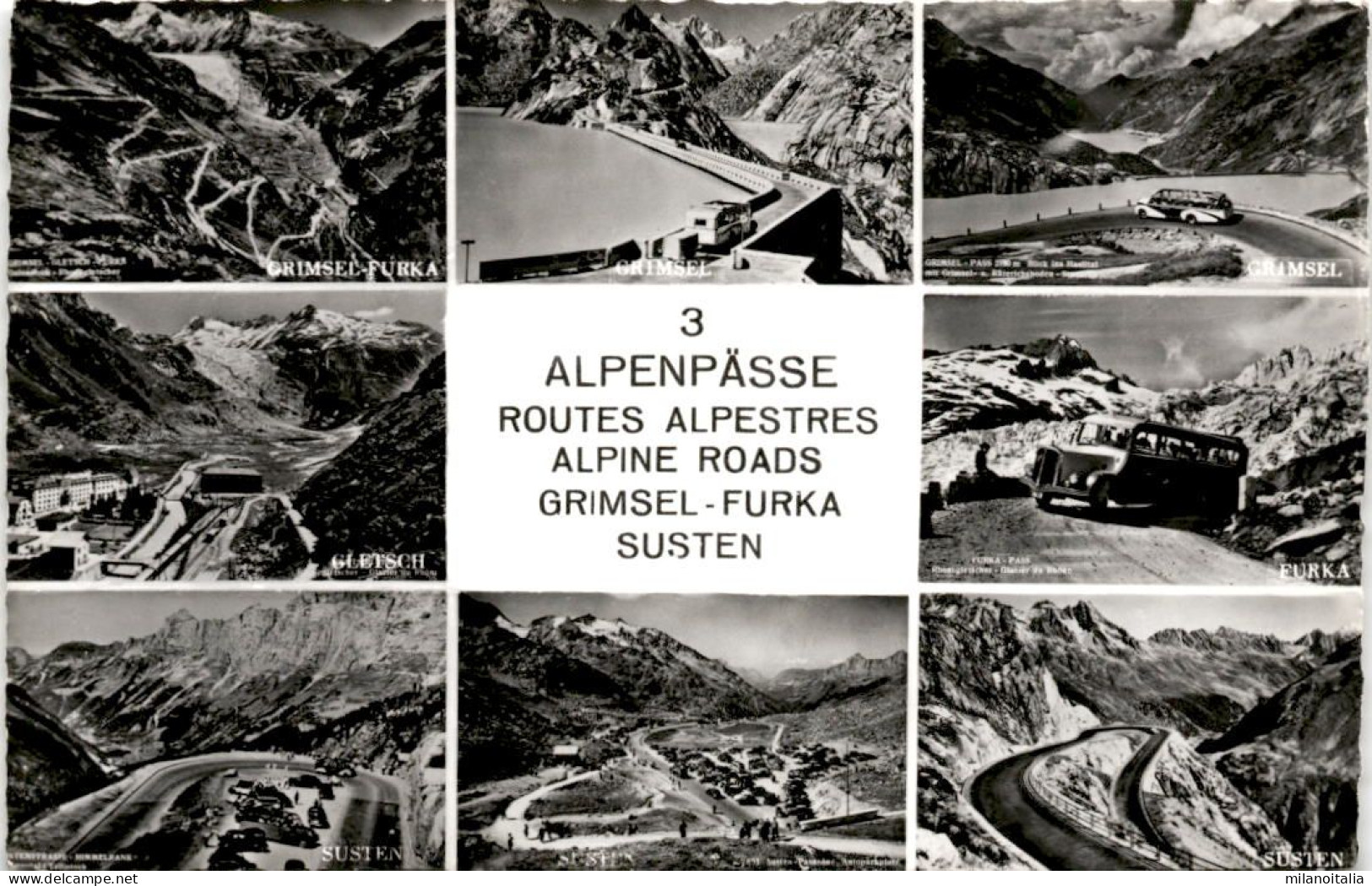 3 Alpenpässe - Grimsel - Furka - Susten - 8 Bilder (4056) - Guttannen