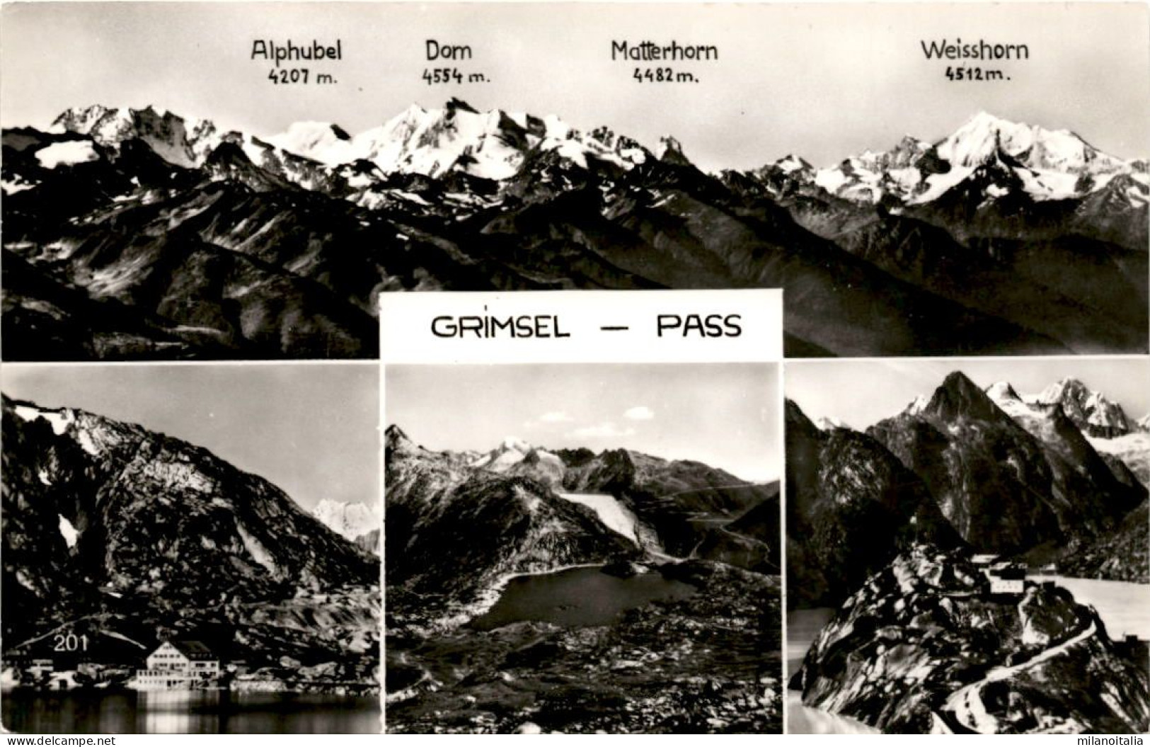 Grimsel-Pass - 4 Bilder (201) - Guttannen