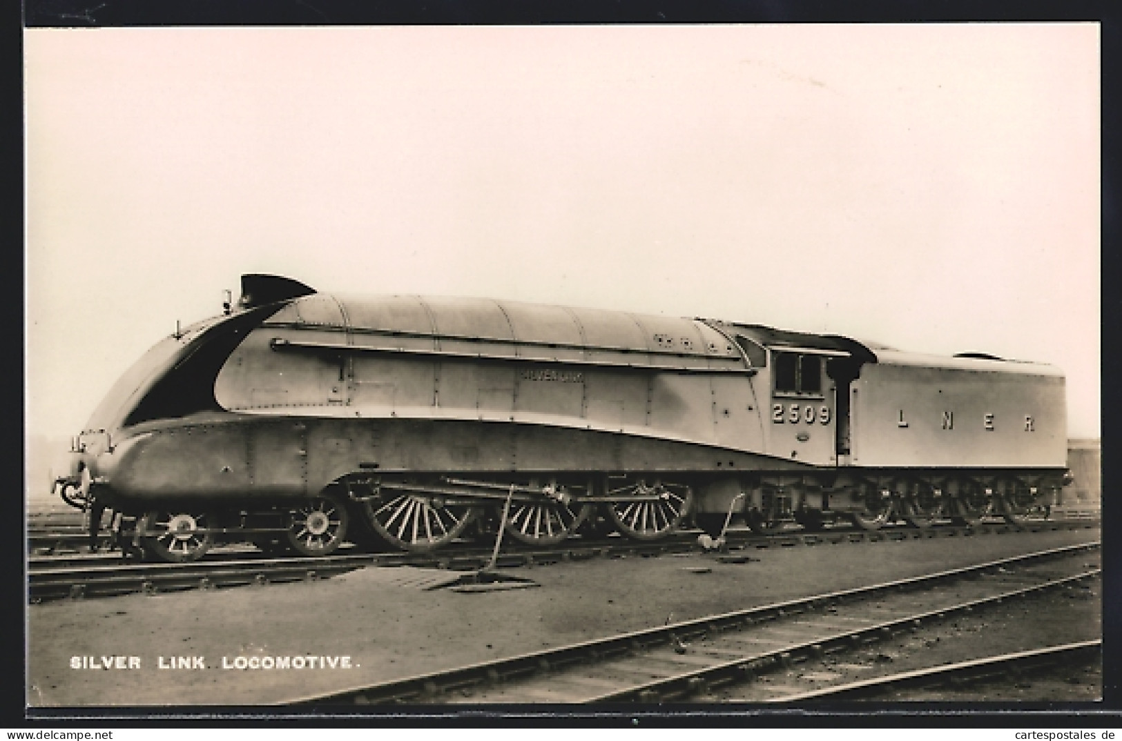 Pc Silver Link Locomotive No. 2509 Der LNER  - Trains