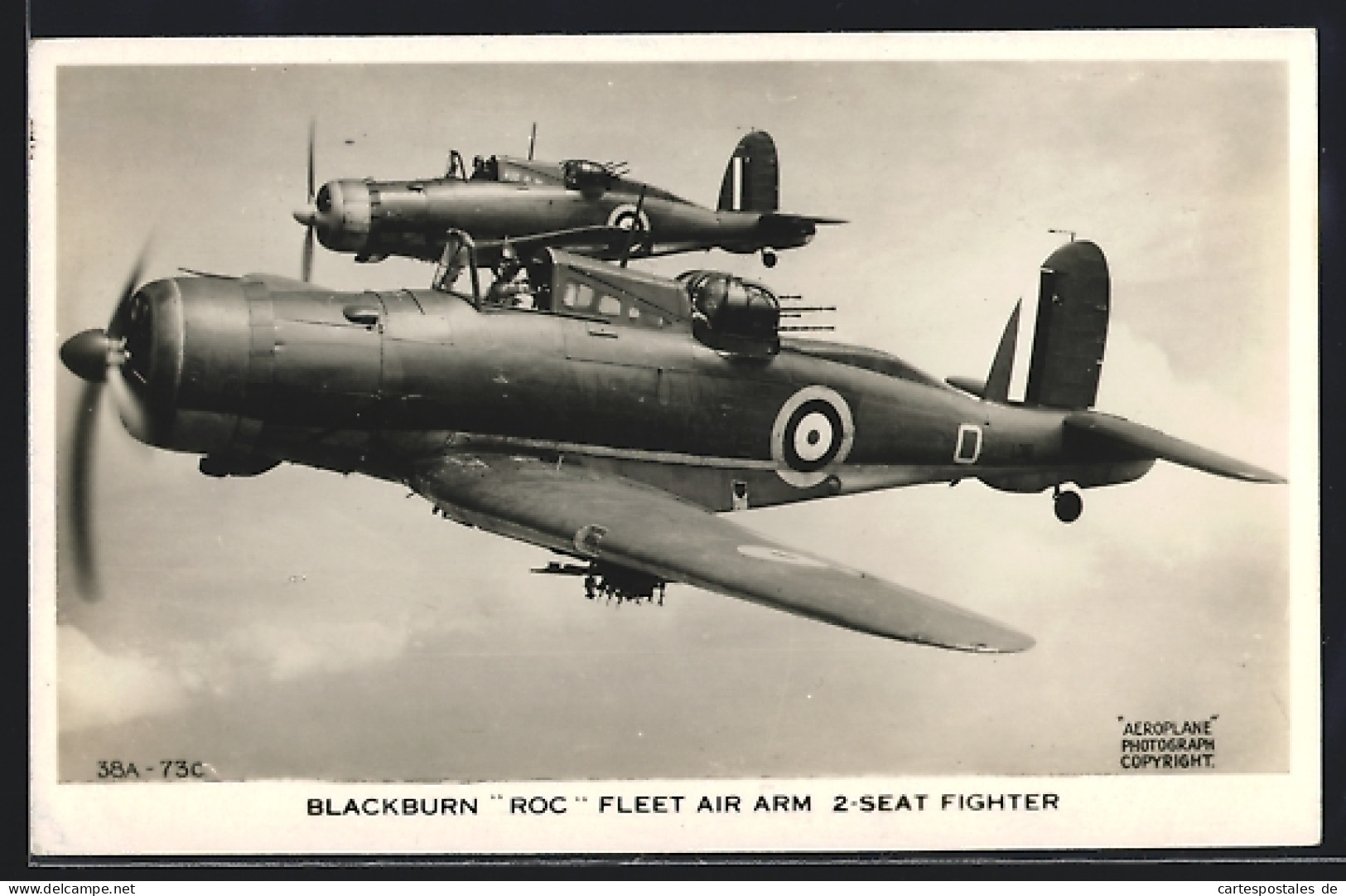 AK Blackburn Roc Fleet Air Arm 2-Seat Fighter  - 1939-1945: 2. Weltkrieg