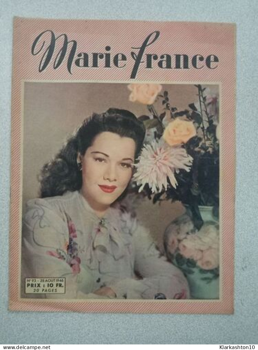 Marie France N°93 - Sin Clasificación