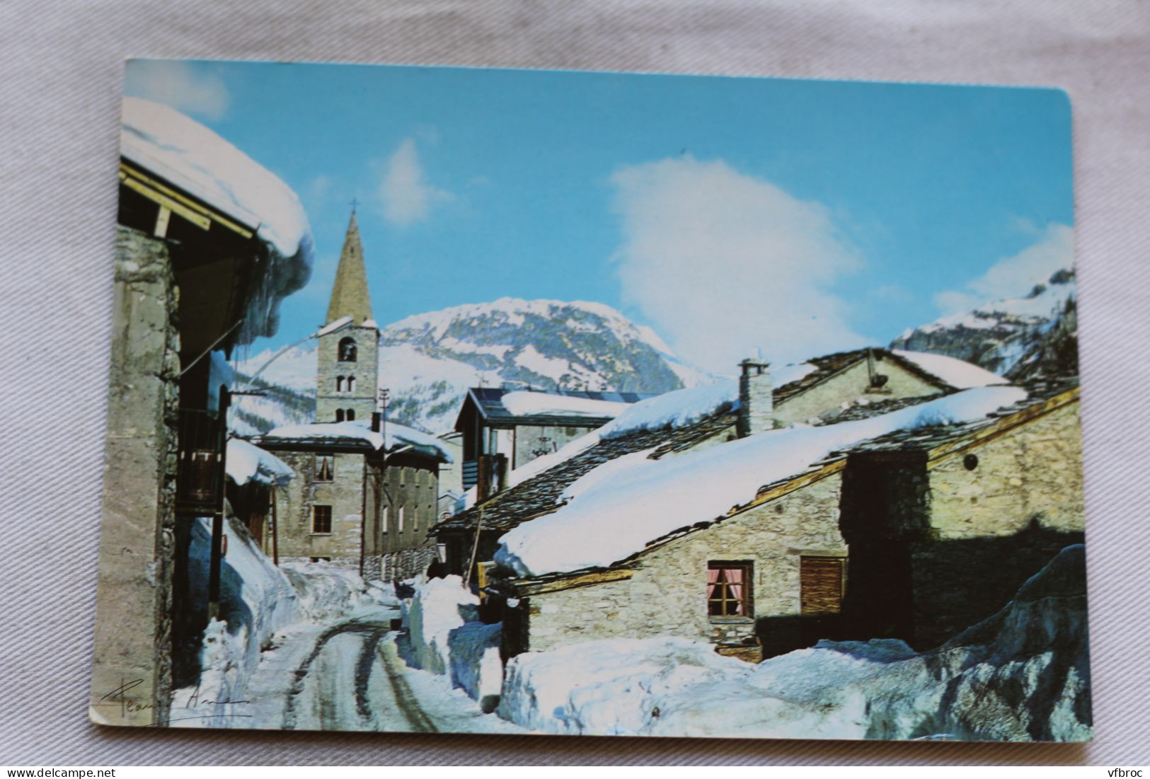 N897, Cpm, Val D'Isère, Le Vieux Village Et L'église, Savoie 73 - Val D'Isere