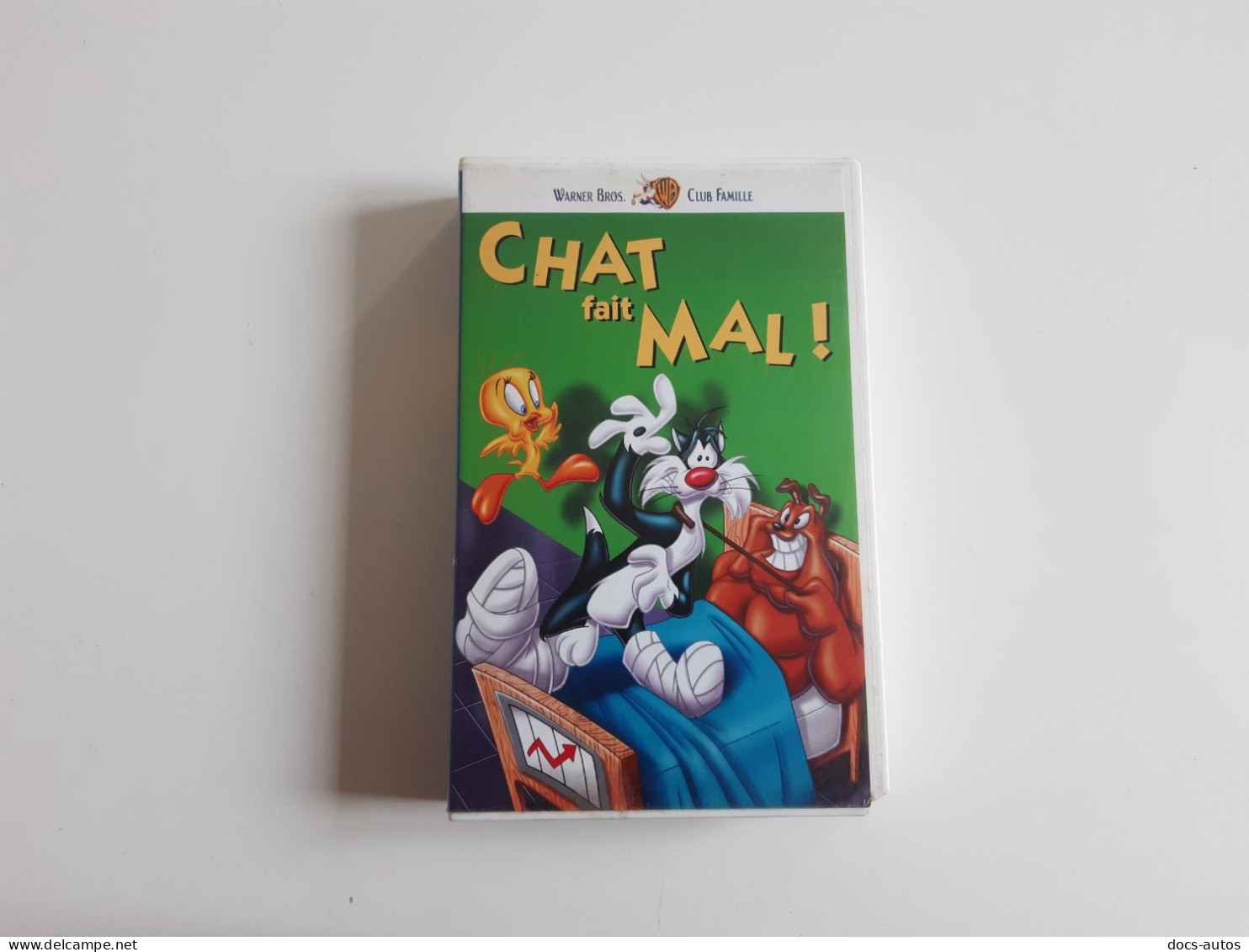 Cassette Vidéo VHS Titi Et Gros Minet - Chat Fait Mal - Dessins Animés