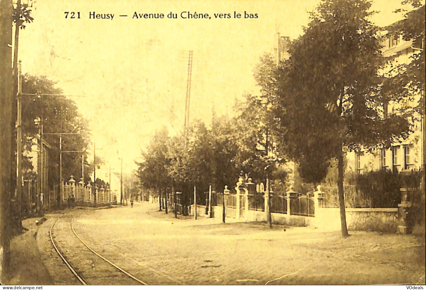 Belgique - Heusy - Avenue Du Chêne, Vers Le Bas - Verviers