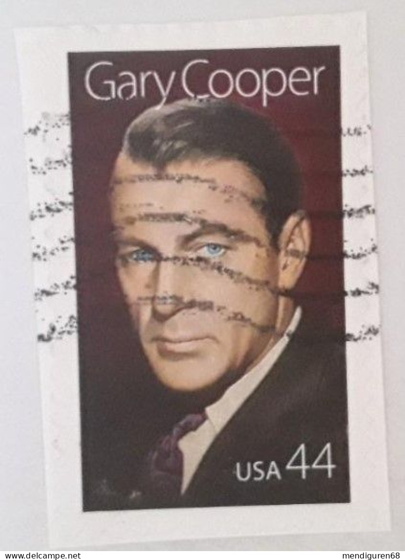 VERINIGTE STAATEN ETATS UNIS USA 2009 GARY COOPER (LEGENDS OF HOLLYWOOD) 44¢ USED PAPER SC 4421 YT 4212 MI 4549 SG 4999 - Gebraucht