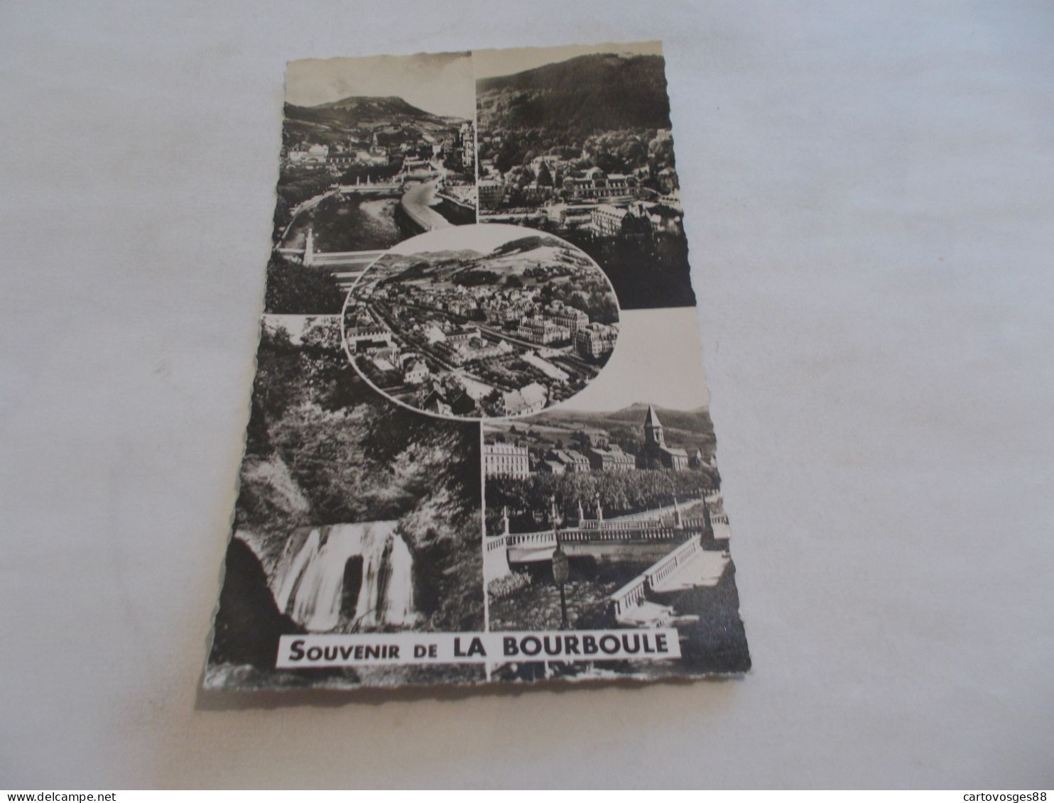 SOUVENIR DE LA BOURBOULE ( 63 Puy De Dome ) LA DORDOGNE LE CASINO VUE GENERALE CASCADE DE LA VERNIERE L EGLISE - La Bourboule