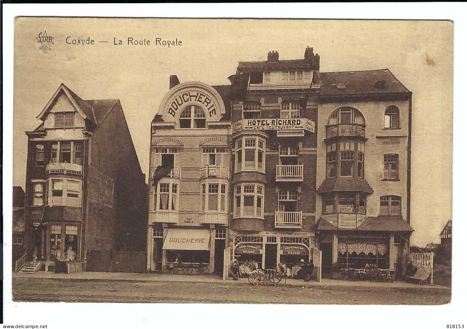 Koksijde  Coxyde  -  La Route Royal   1928  STAR - Koksijde