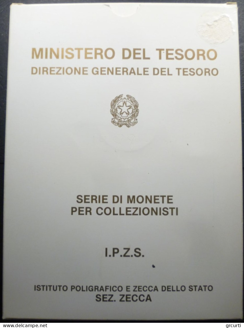 Italia - Serie Zecca Proof 1988 - 11 Valori - KM# PS5 - Gig# S.15/P - Mint Sets & Proof Sets