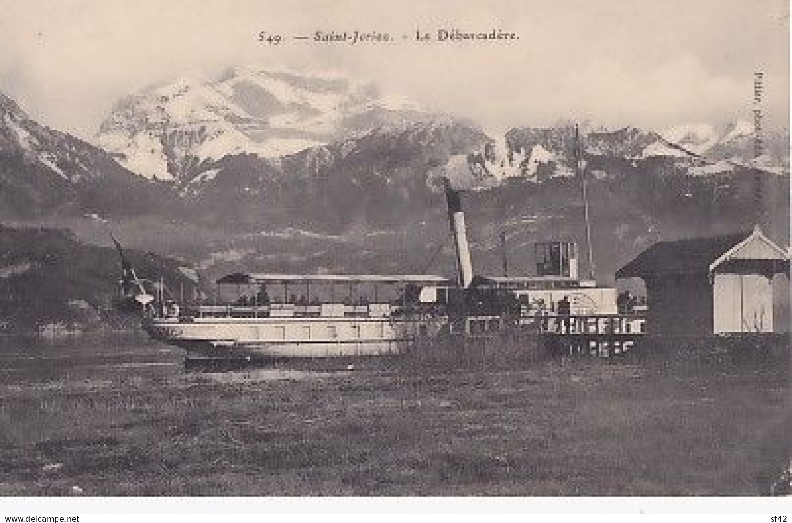 SAINT JORIOZ              Le Débarcadère    Bateau Mont Blanc - Andere & Zonder Classificatie