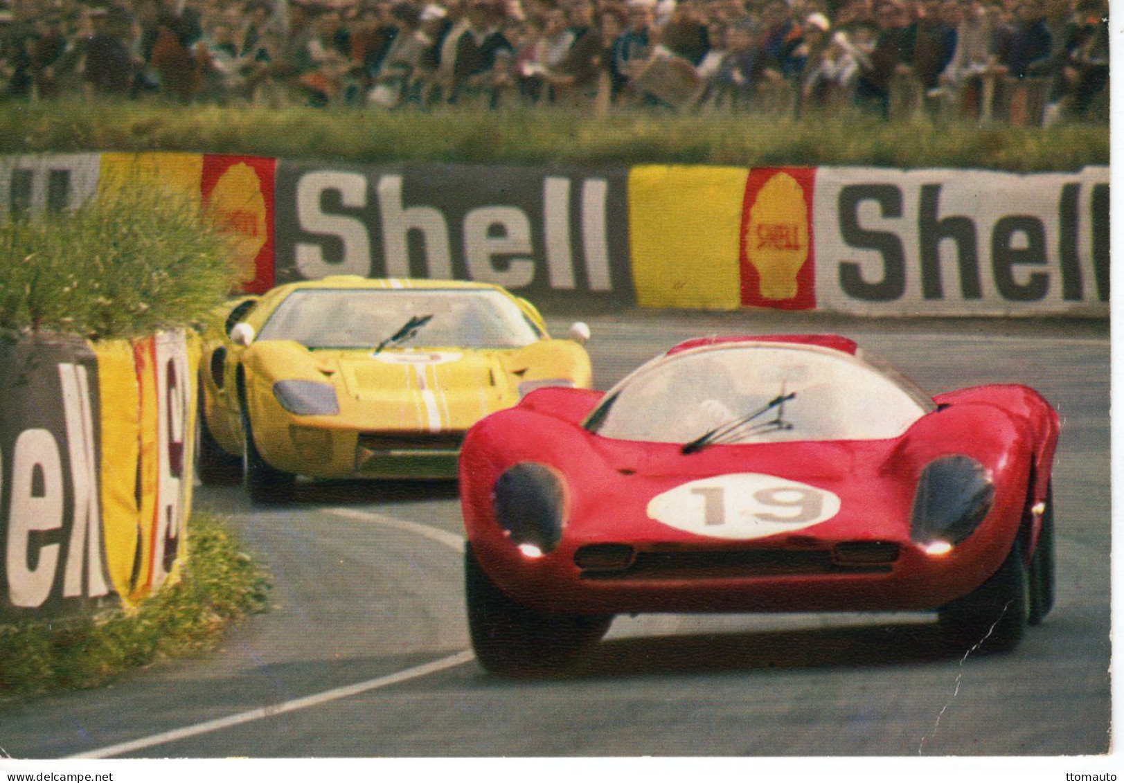 24 Heures Du Mans 1966 - Ferrari 365 P2 (Mairesse) - Ford GT40 (Gurney) - CPM - Le Mans