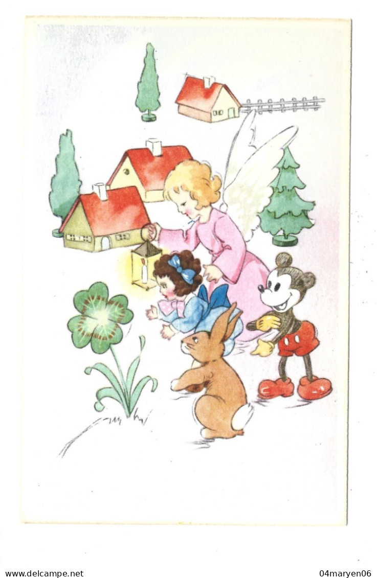 ***  MICKEY  ***   --   Met Engel En Kind !!!!    -  Zie / Voir / See Scan's. - Other & Unclassified