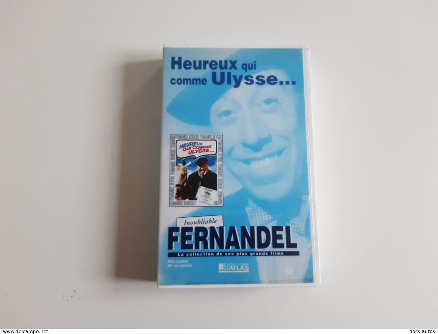 Cassette Vidéo VHS Heureux Qui Comme Ulysse - Inoubliable Fernandel - Comédie