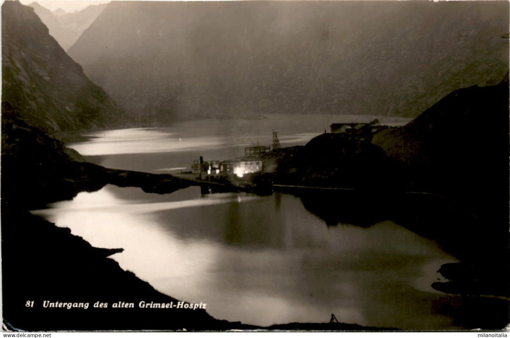 Untergang Des Alten Grimsel-Hospiz (81) * 4. 8. 1983 - Guttannen