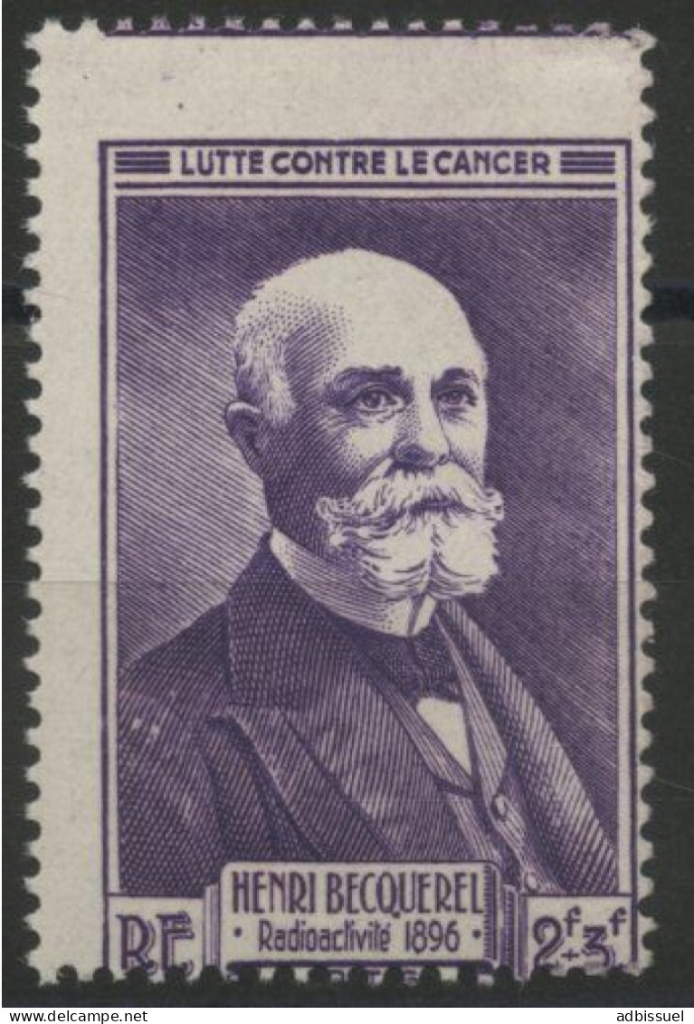 N° 749c Neuf ** Cote 80 € Variété De PIQUAGE Décalé 2 Fr + 3 Fr Becquel Voir Suite - Unused Stamps