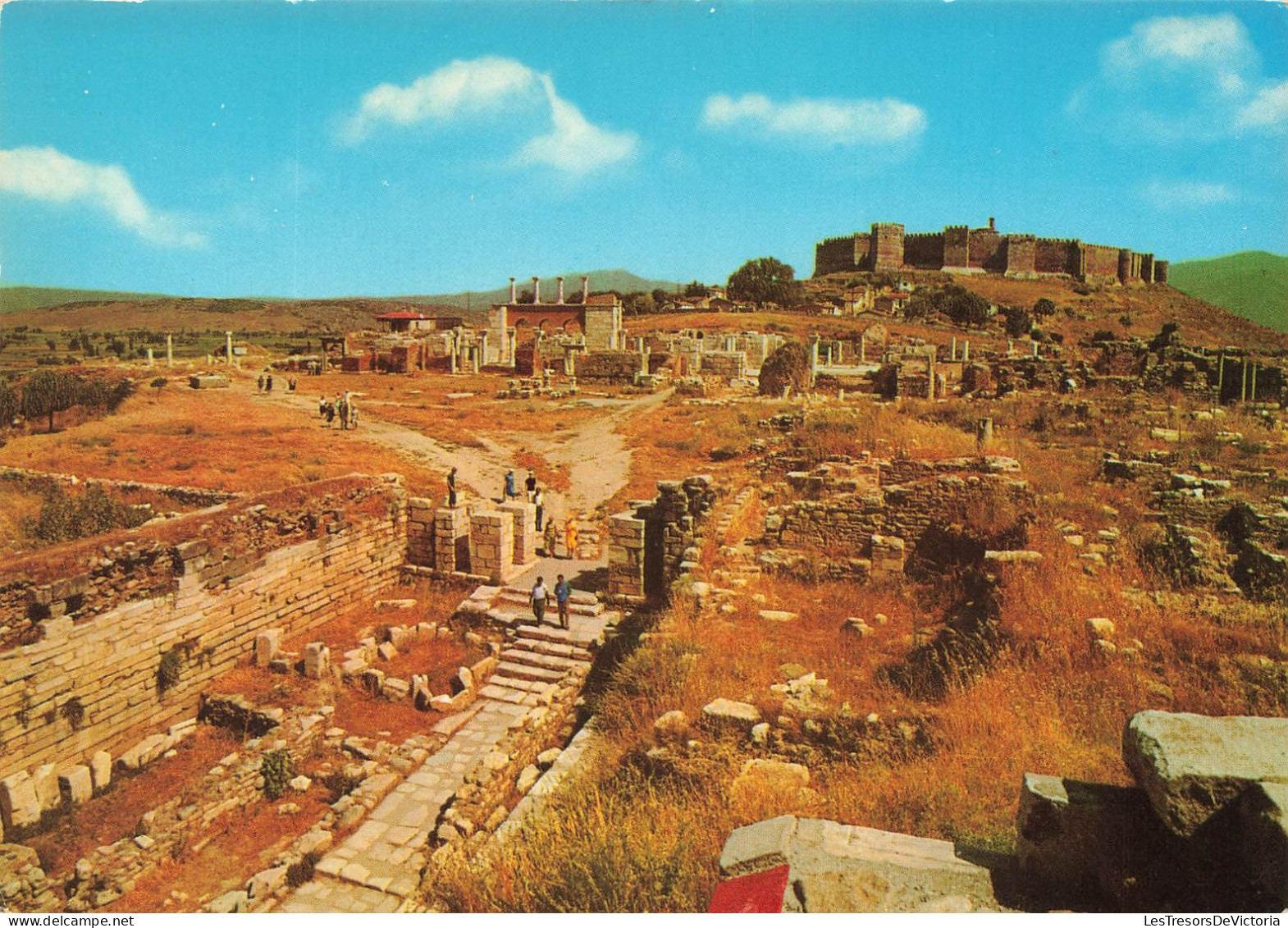 TURQUIE - General View The St John Church - Efes - Ephesus - Turkey - Animé - Carte Postale Ancienne - Turquie