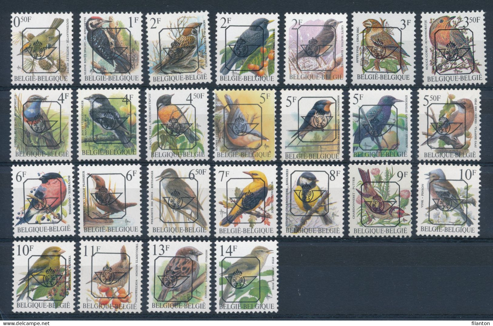 BELGIE - Preo Selectie Nr 537 - PRECANCELS - BUZIN - MNH** - Typos 1986-96 (Oiseaux)