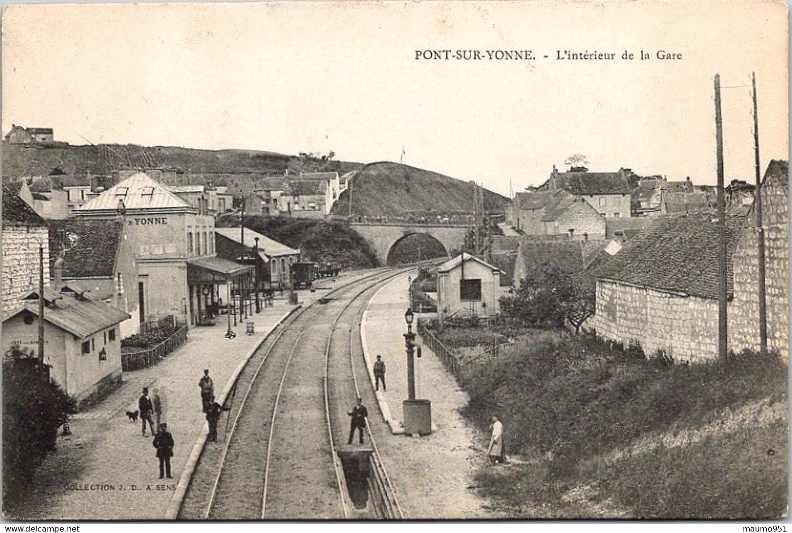 89 PONT SUR YONNE - INTERIEUR DE LA GARE - Pont Sur Yonne