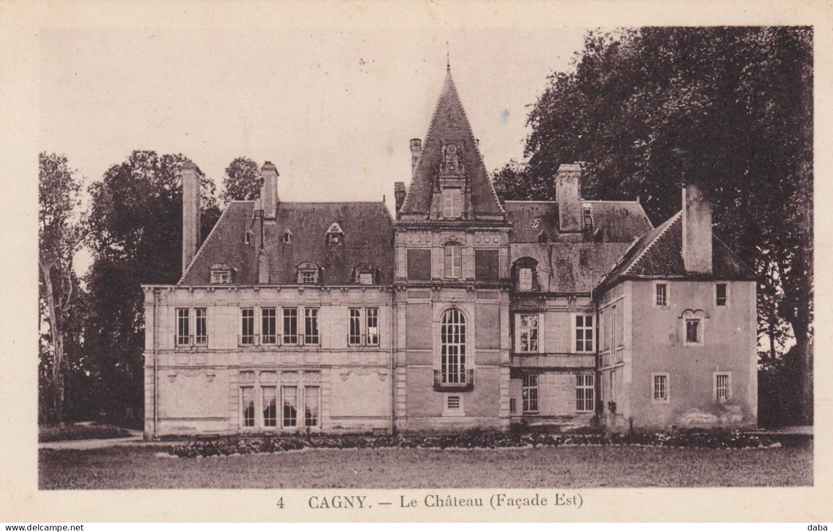 Cagny.  Le Château ( Façade Est ) - Autres & Non Classés