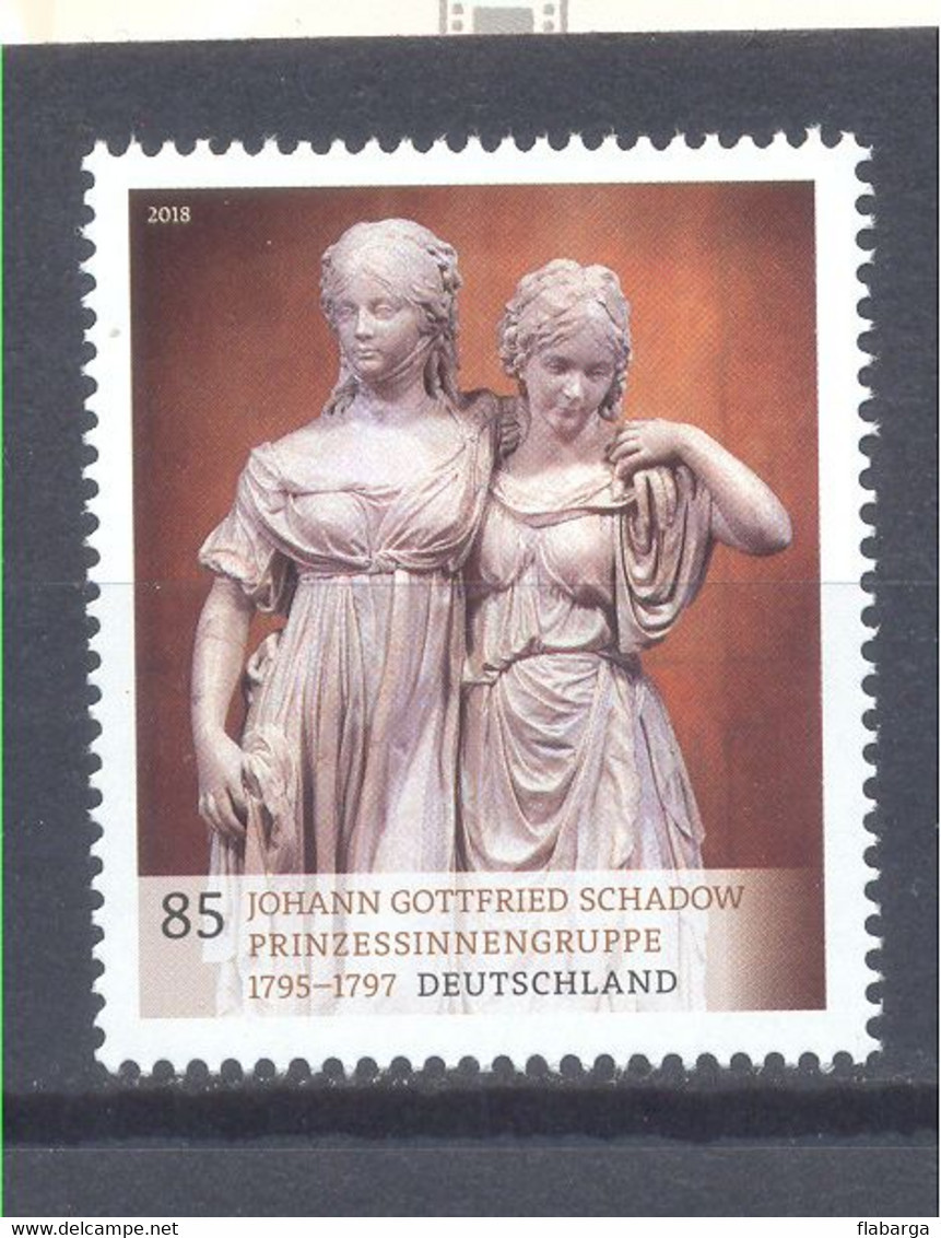 Año 2018 Nº 3194 Escultura Dos Princesas - Unused Stamps