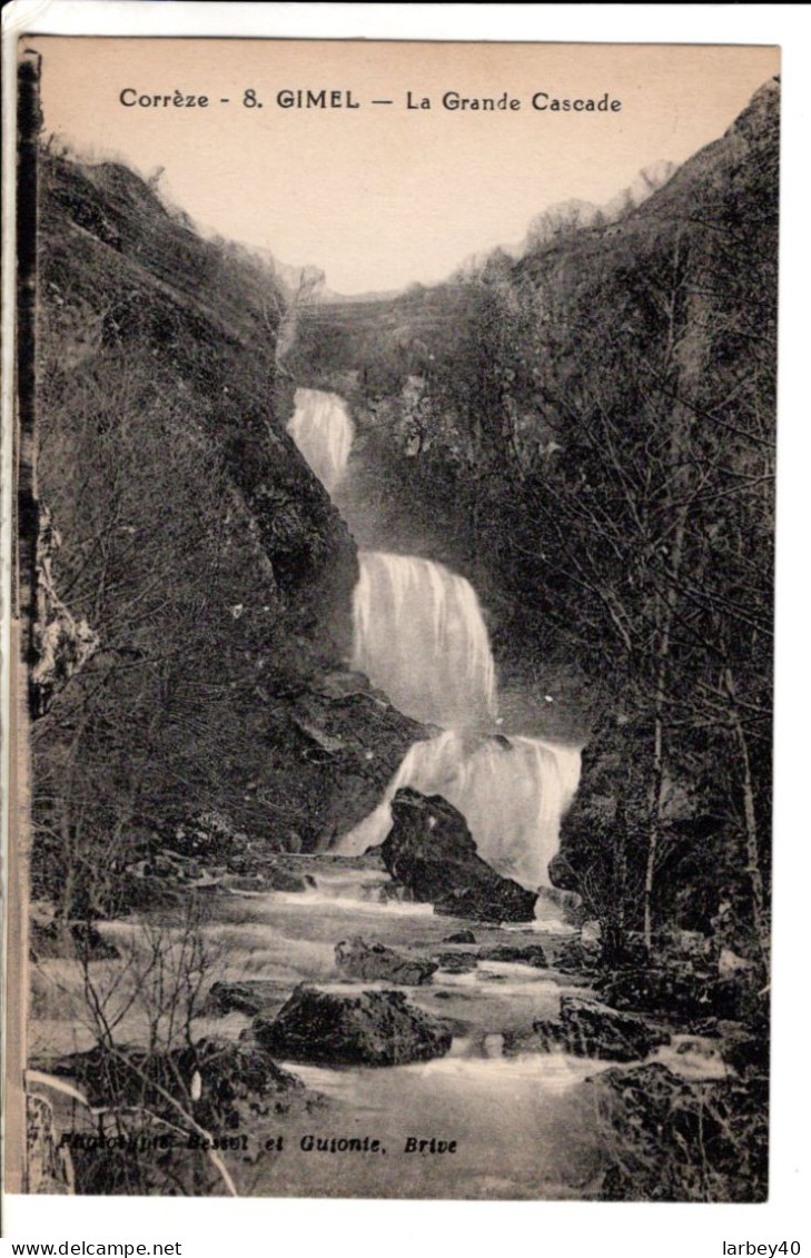 19 - Gimel La Grande Cascade - Cartes Postales Ancienne - Autres & Non Classés