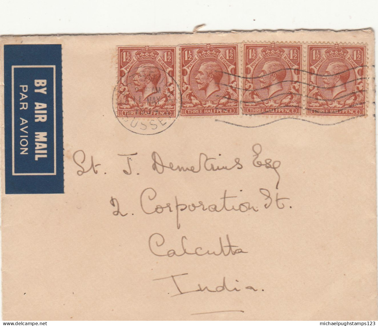 G.B. / Airmail / India - Unclassified