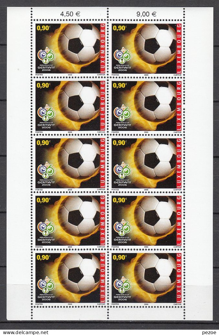 Football / Soccer / Fussball - WM 2006:  Luxemburg  Kbg ** - 2006 – Allemagne