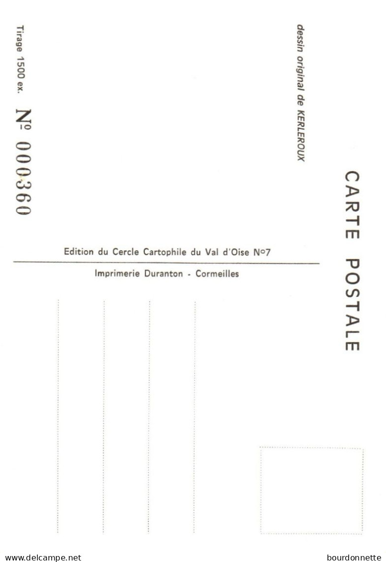 SALON DE LA CARTE POSTALE    Val D'oise - Bourses & Salons De Collections