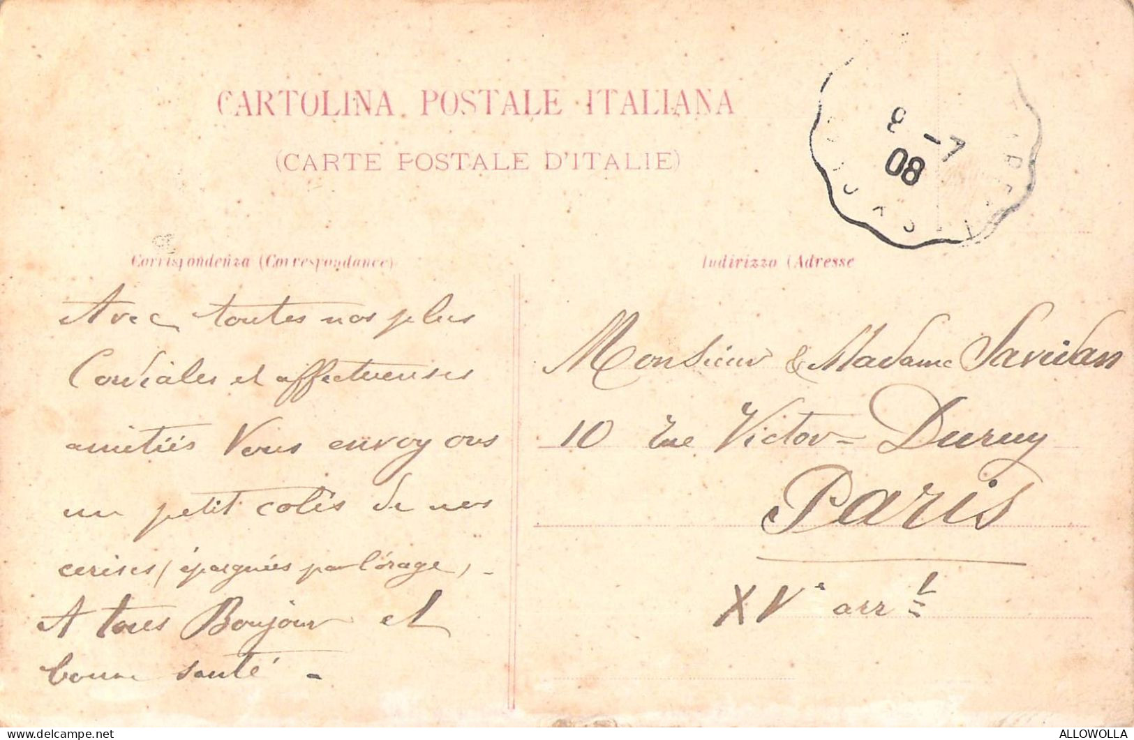 27062 " PADOVA-PIAZZALE UNITA' D'ITALIA " ANIMATA-VERA FOTO-CART. POST.  SPED.1908 - Padova (Padua)