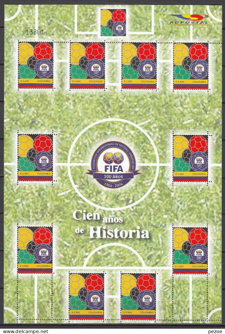 Football / Soccer / Fussball - FIFA:   Columbien  Kbg ** - Autres & Non Classés