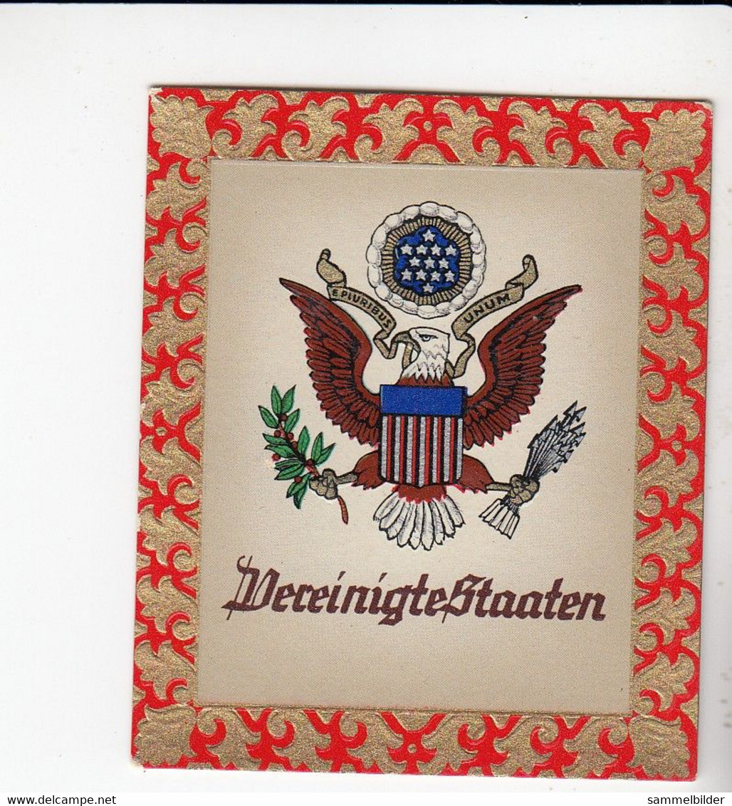 Aurelia  Staatswappen Und Flaggen 1936 Vereinigte Staaten USA Wappen   #100 - Andere Merken