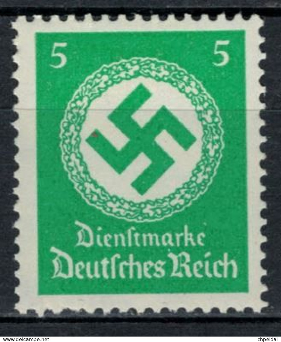 Deutsche Reich Service Y&T No 129 (*) Dienst Mi Nr 168 (*) / 1.20 € X 15% - Dienstmarken