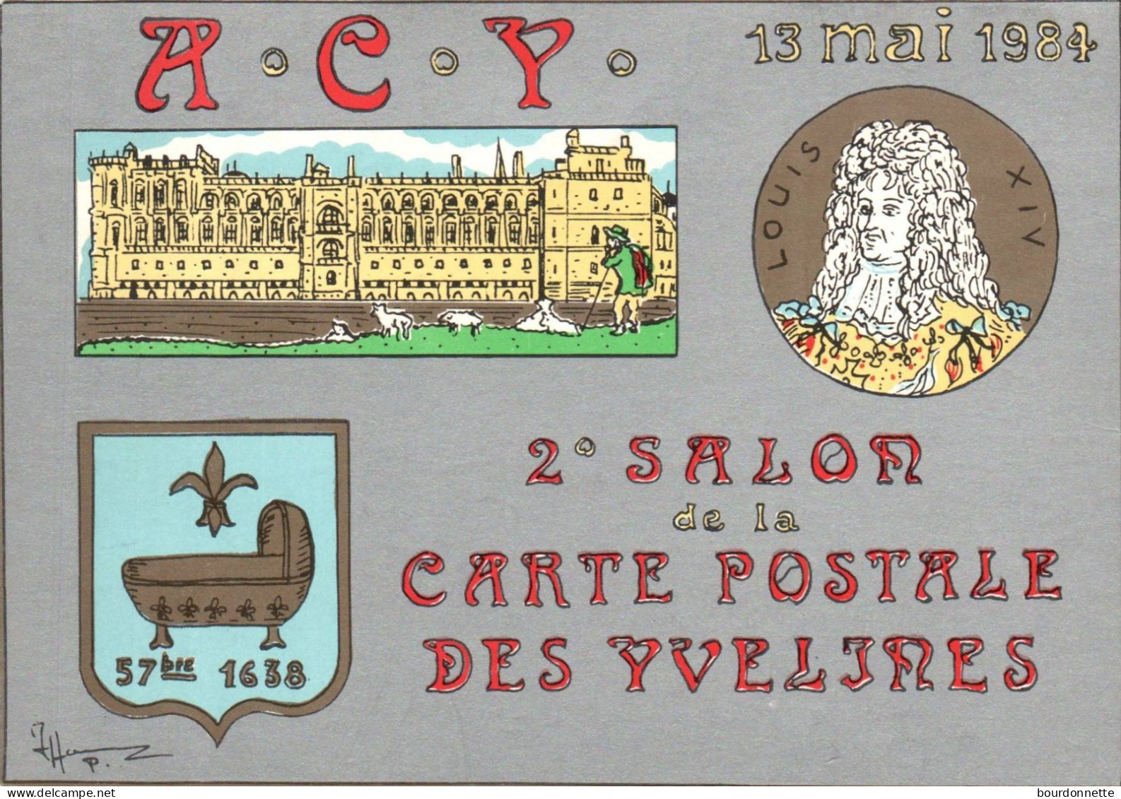 SALON DE LA CARTE POSTALE    Saint Germain En Laye - Collector Fairs & Bourses