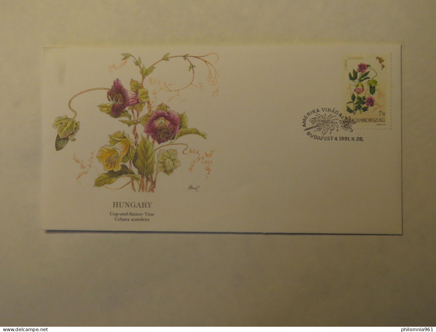 HUNGARY FDC COVER 1991 - Autres & Non Classés