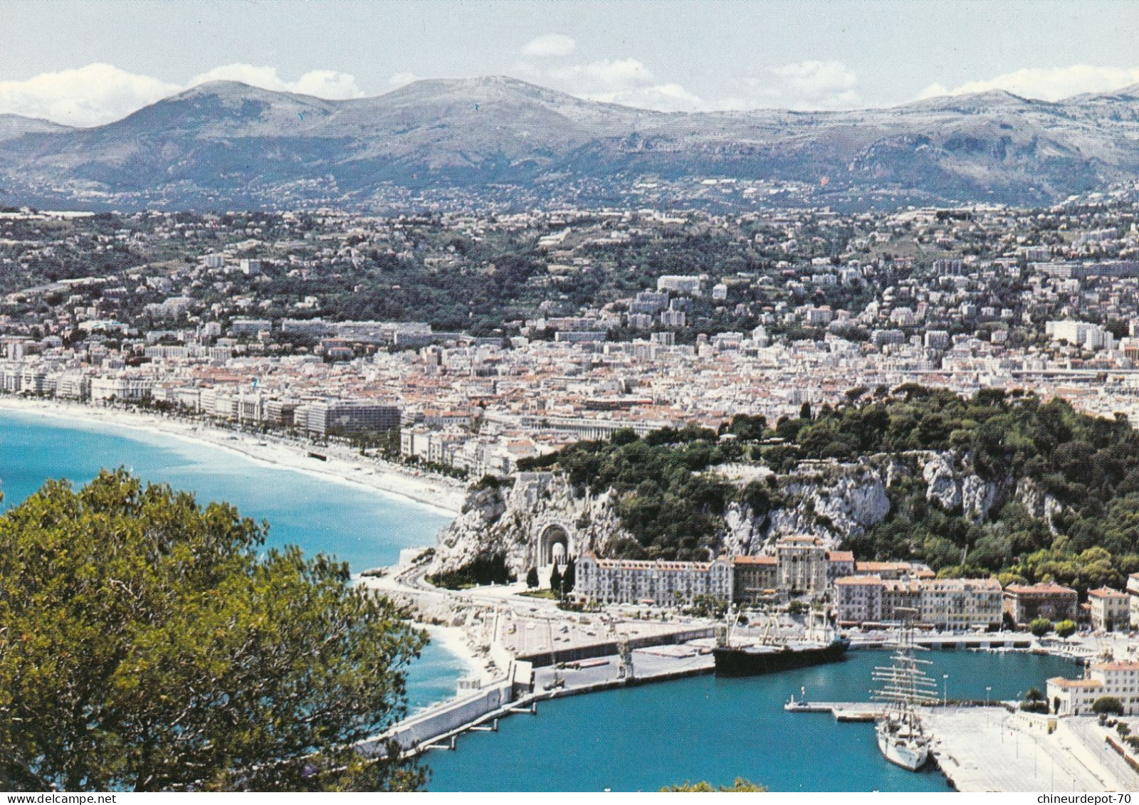 NICE 06 Alpes-Maritimes Entre La Mer Et Les Montagnes - Mehransichten, Panoramakarten