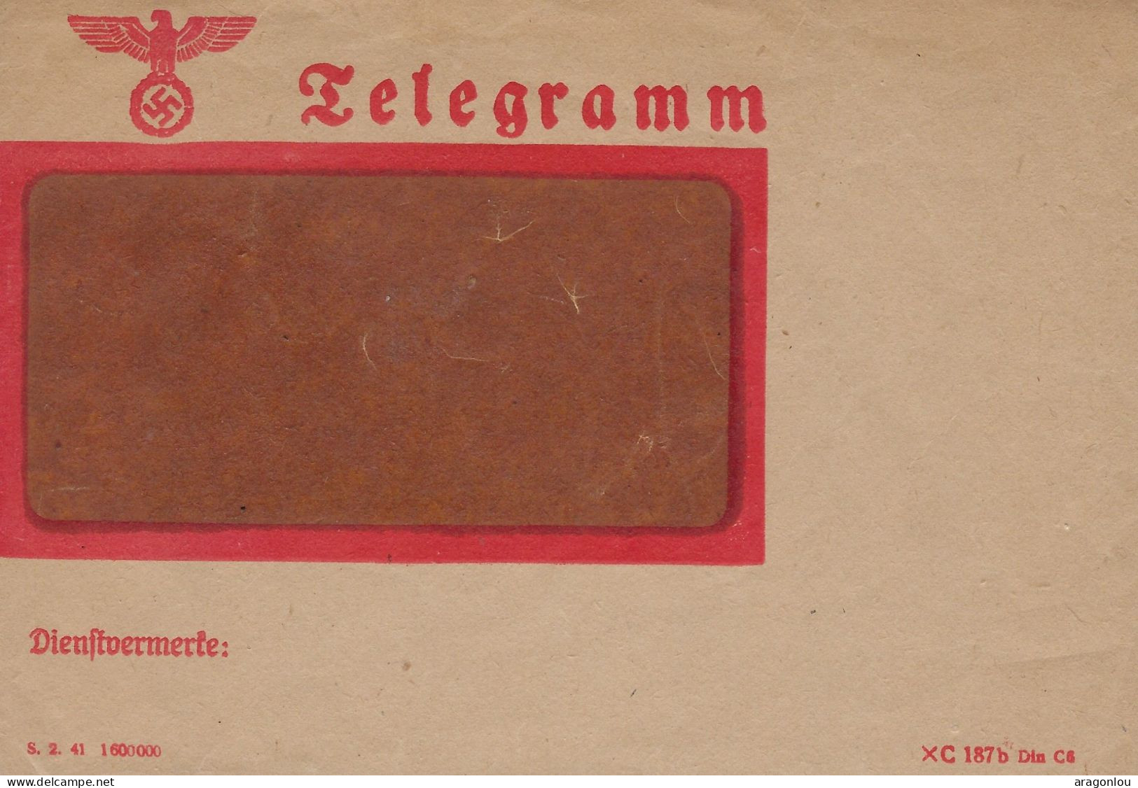 Europa - Deutschland-Drittes Reich - TELEGRAMM - Weltkrieg 1939-45