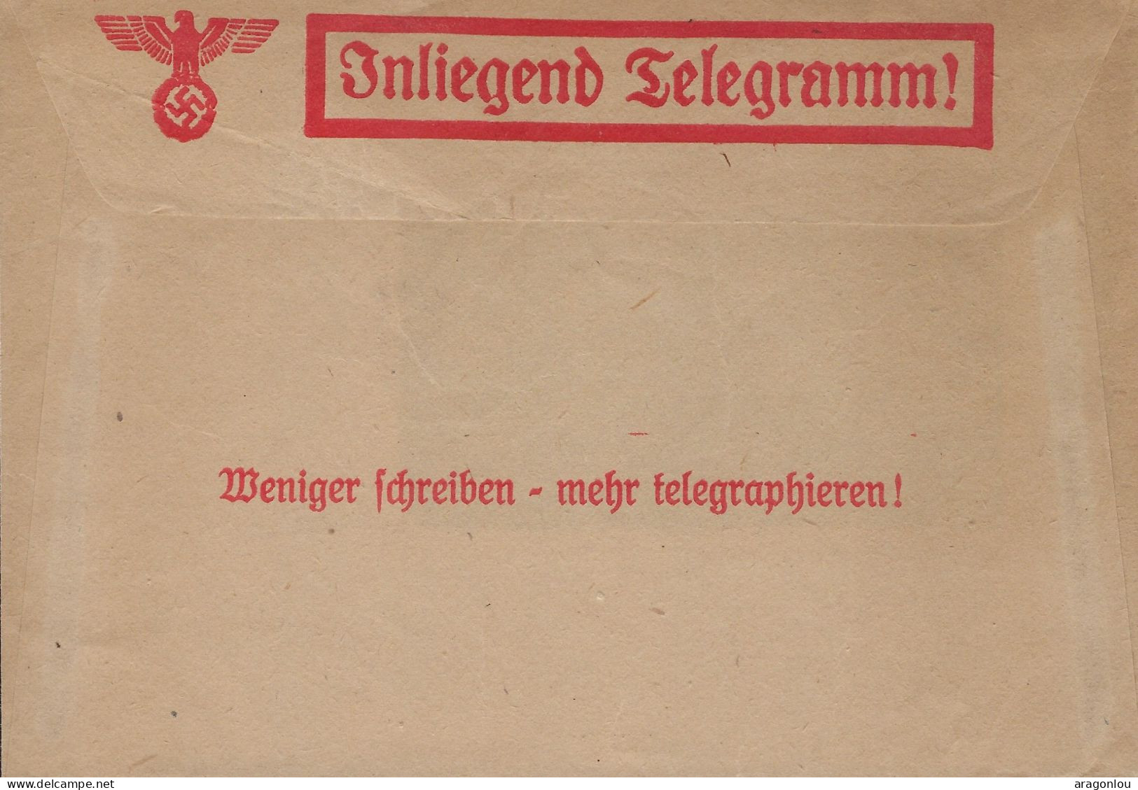 Europa - Deutschland-Drittes Reich - TELEGRAMM - Weltkrieg 1939-45