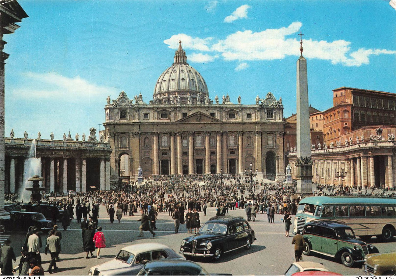 VATICAN - Citta Del Vaticano - Piazza E Basilica S. Pietro - Carte Postale - Vatican