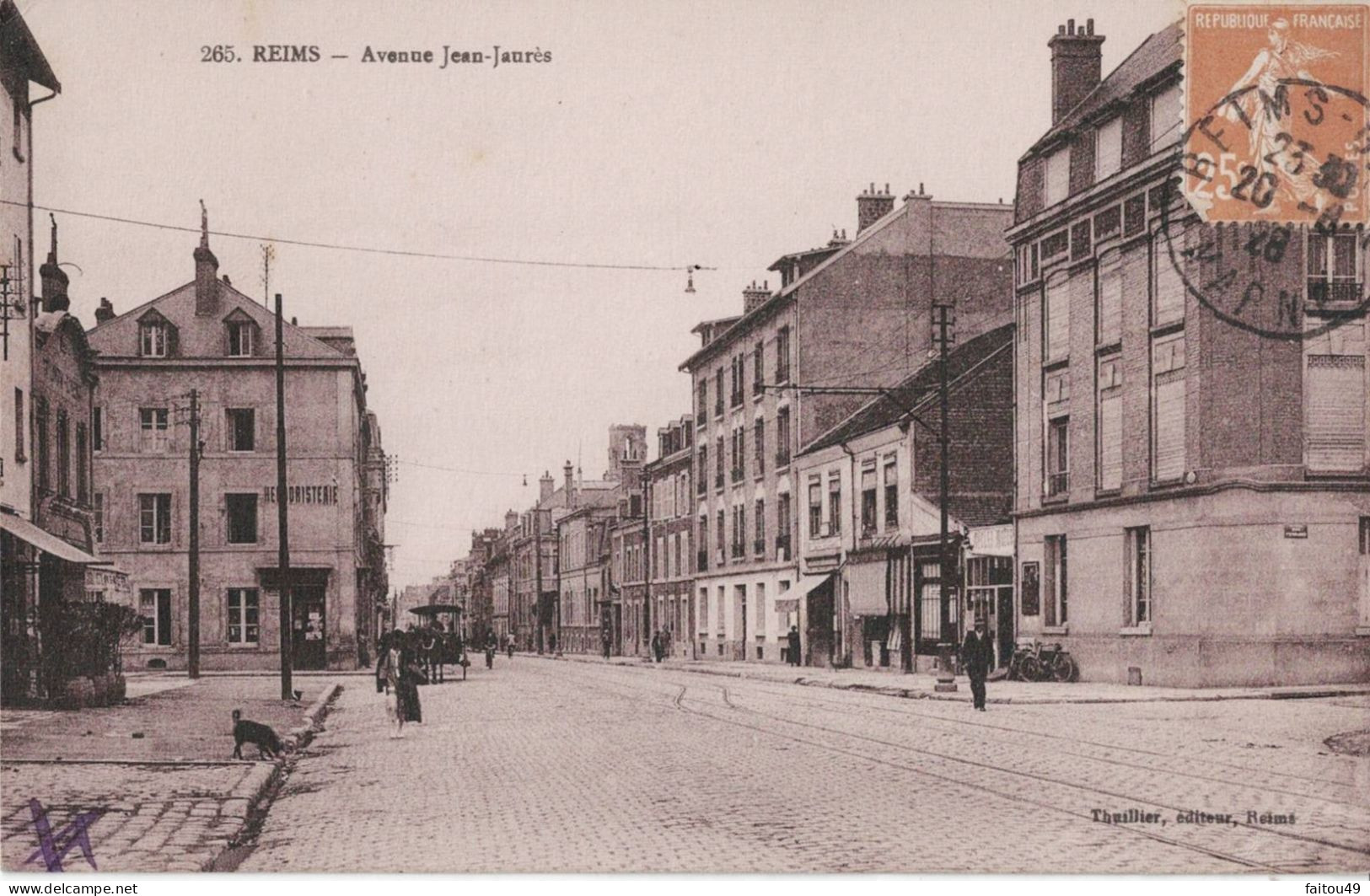 51 - REIMS - Avenue Jean Jaurès   111 - Reims