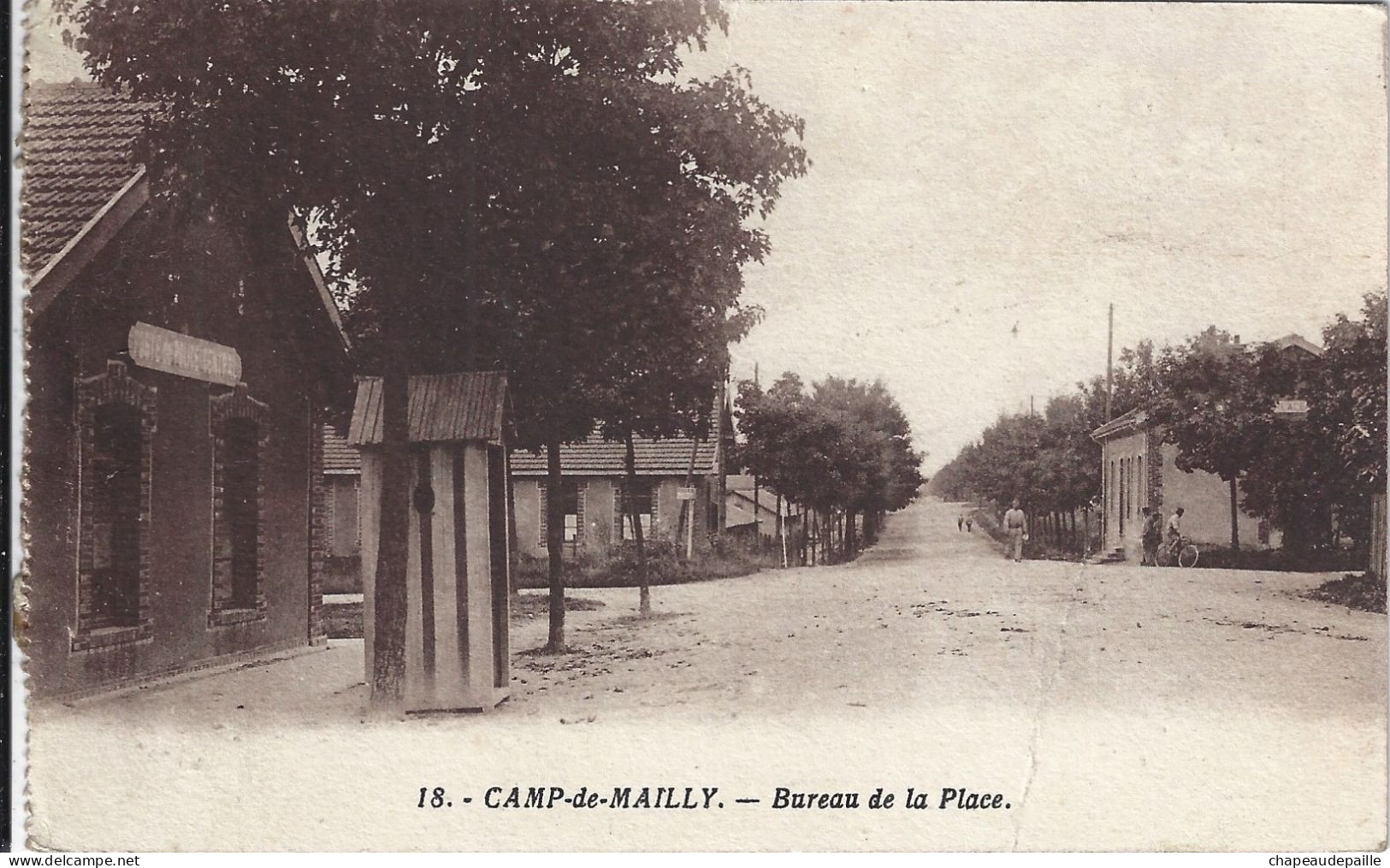 18 - Camp-de-Mailly - Le Bureau De La Place - Mailly-le-Camp