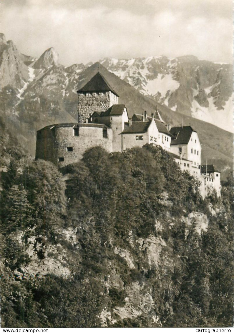 Postcard Liechtenstein Vaduz Castle - Liechtenstein