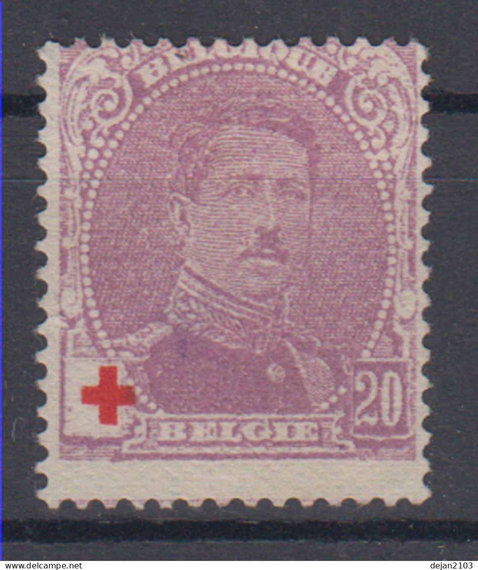 Belgium Red Cross 20 C Mi#109 1914 MH * - Altri & Non Classificati