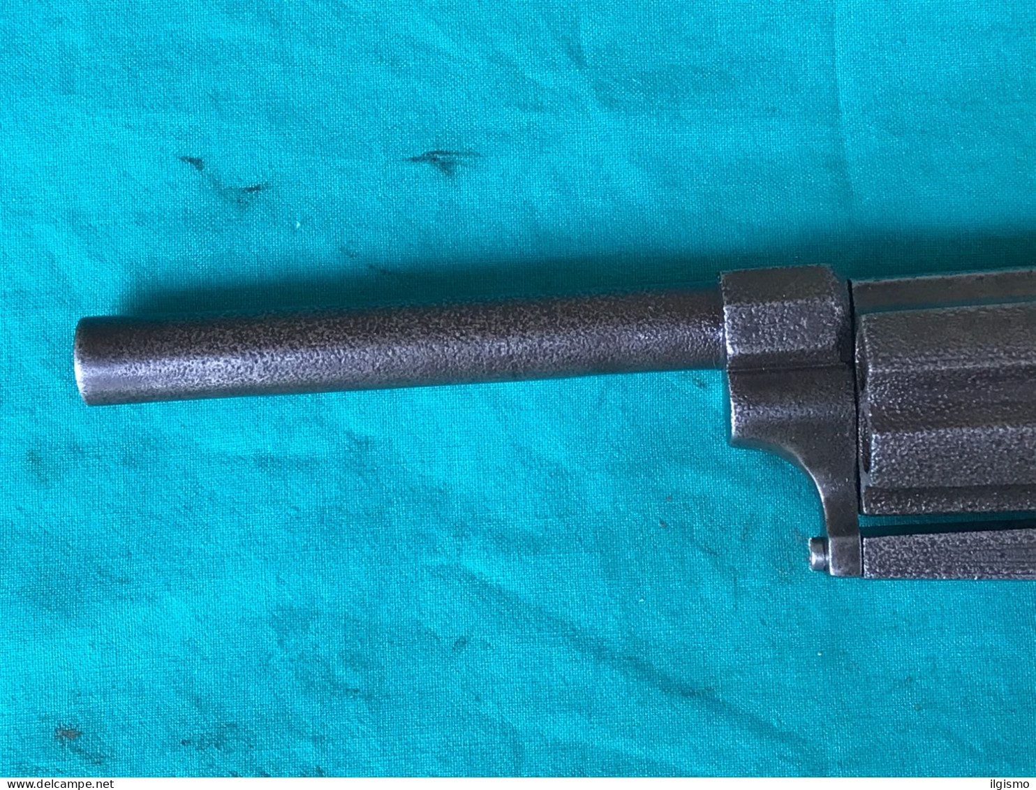 Rare Revolver Pepperbox Cal 380 (1029 A) - Armes Neutralisées